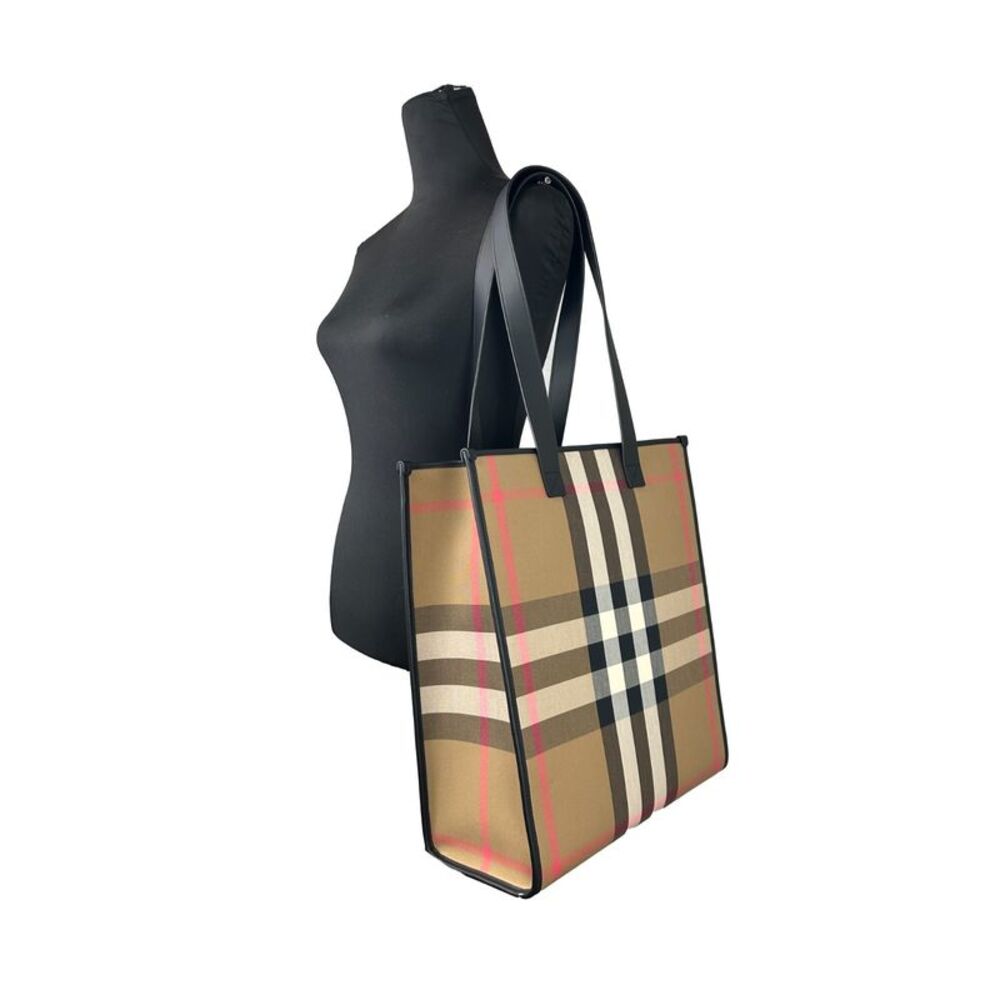 Burberry Burberry Medium NS Book Tote Bag Women's Purse - Picture 4 of 5